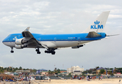 KLM - Royal Dutch Airlines Boeing 747-406 (PH-BFB) at  Philipsburg - Princess Juliana International, Netherland Antilles