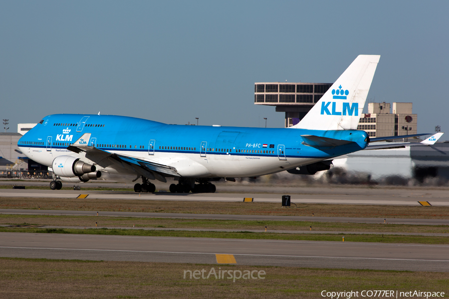 KLM - Royal Dutch Airlines Boeing 747-406(M) (PH-BFC) | Photo 54376