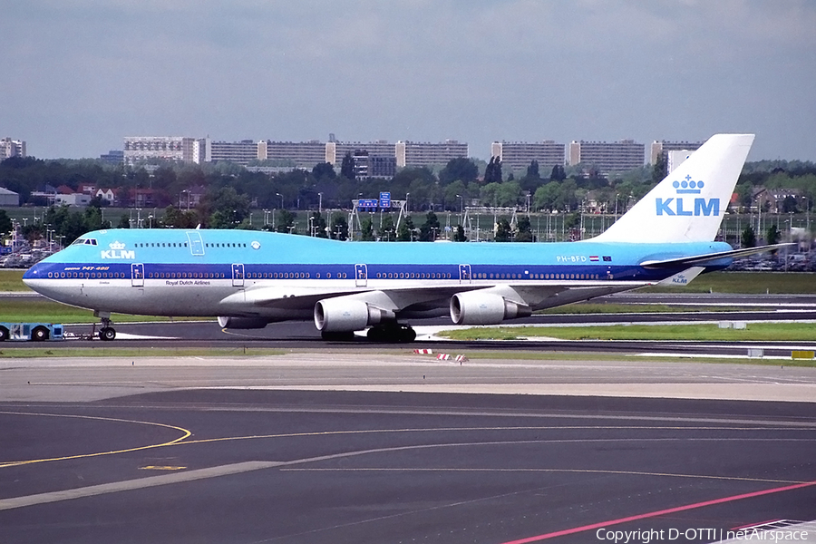 KLM - Royal Dutch Airlines Boeing 747-406(M) (PH-BFD) | Photo 143072