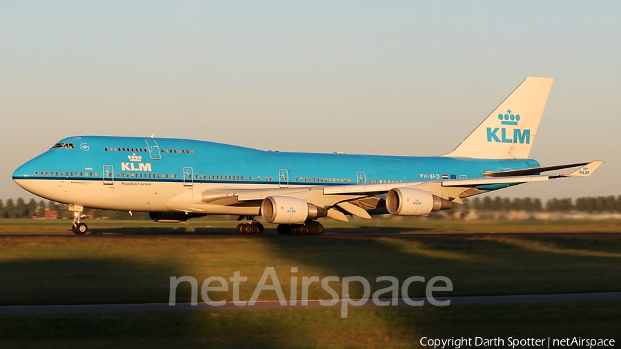 KLM - Royal Dutch Airlines Boeing 747-406(M) (PH-BFD) | Photo 211007
