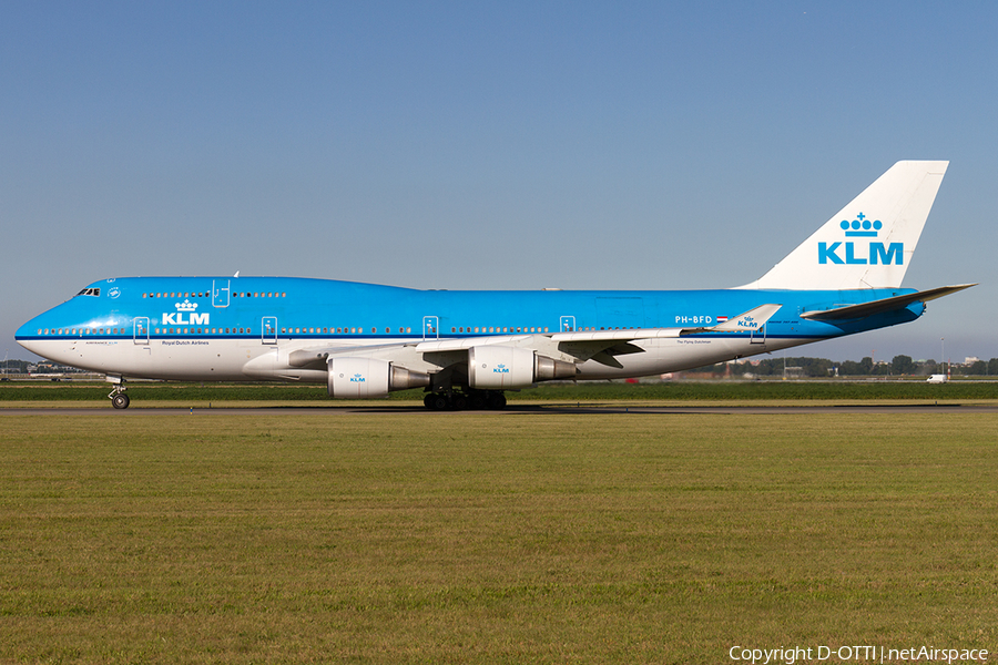 KLM - Royal Dutch Airlines Boeing 747-406(M) (PH-BFD) | Photo 610540