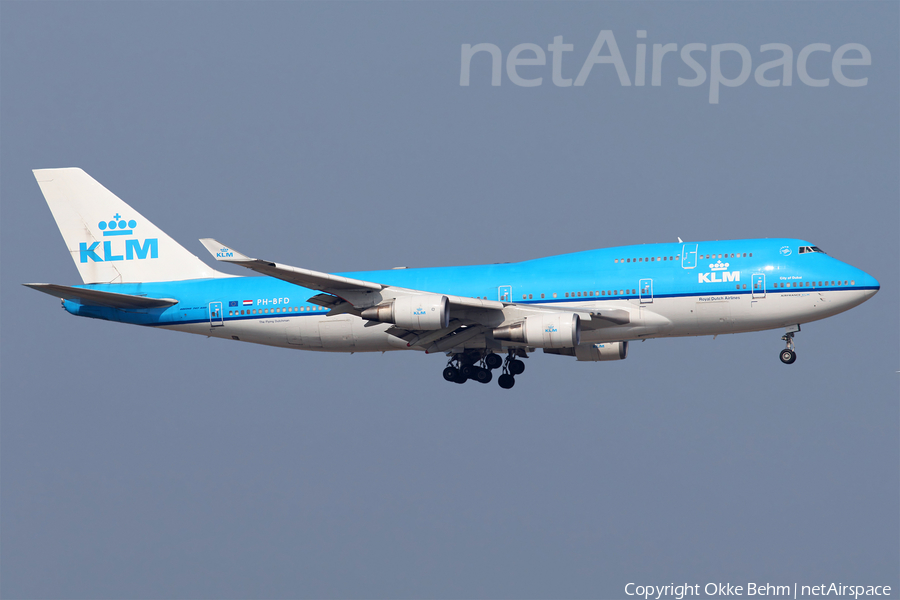 KLM - Royal Dutch Airlines Boeing 747-406(M) (PH-BFD) | Photo 148936