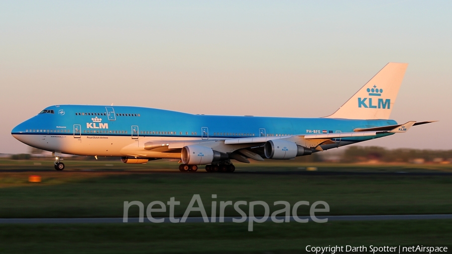 KLM - Royal Dutch Airlines Boeing 747-406(M) (PH-BFE) | Photo 211009