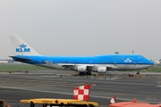 KLM - Royal Dutch Airlines Boeing 747-406(M) (PH-BFE) at  Mexico City - Lic. Benito Juarez International, Mexico