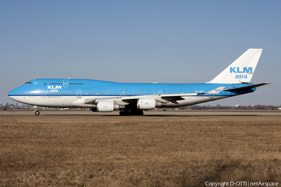 KLM - Royal Dutch Airlines Boeing 747-406(M) (PH-BFF) | Photo 404803