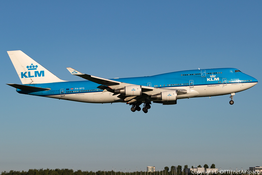 KLM - Royal Dutch Airlines Boeing 747-406 (PH-BFG) | Photo 166688