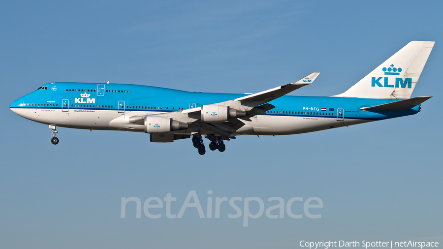 KLM - Royal Dutch Airlines Boeing 747-406 (PH-BFG) | Photo 358656