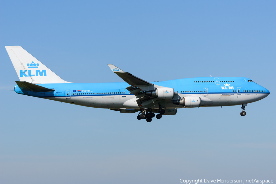 KLM - Royal Dutch Airlines Boeing 747-406 (PH-BFG) | Photo 450229