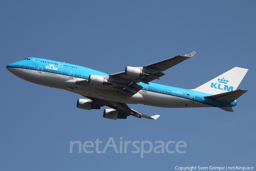 KLM - Royal Dutch Airlines Boeing 747-406 (PH-BFG) | Photo 16015