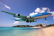 KLM - Royal Dutch Airlines Boeing 747-406 (PH-BFG) at  Philipsburg - Princess Juliana International, Netherland Antilles