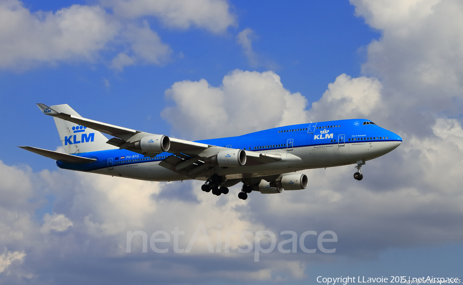 KLM - Royal Dutch Airlines Boeing 747-406 (PH-BFG) | Photo 84568