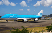 KLM - Royal Dutch Airlines Boeing 747-406(M) (PH-BFH) at  Philipsburg - Princess Juliana International, Netherland Antilles