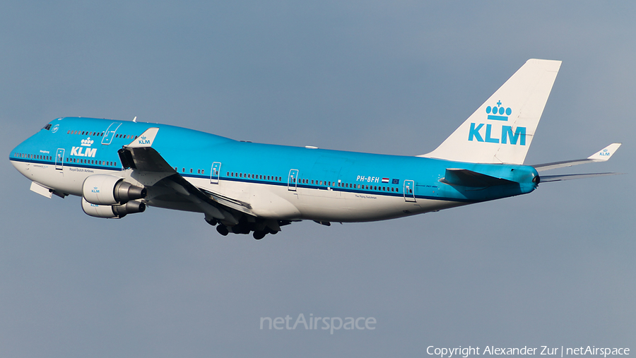 KLM - Royal Dutch Airlines Boeing 747-406(M) (PH-BFH) | Photo 140655