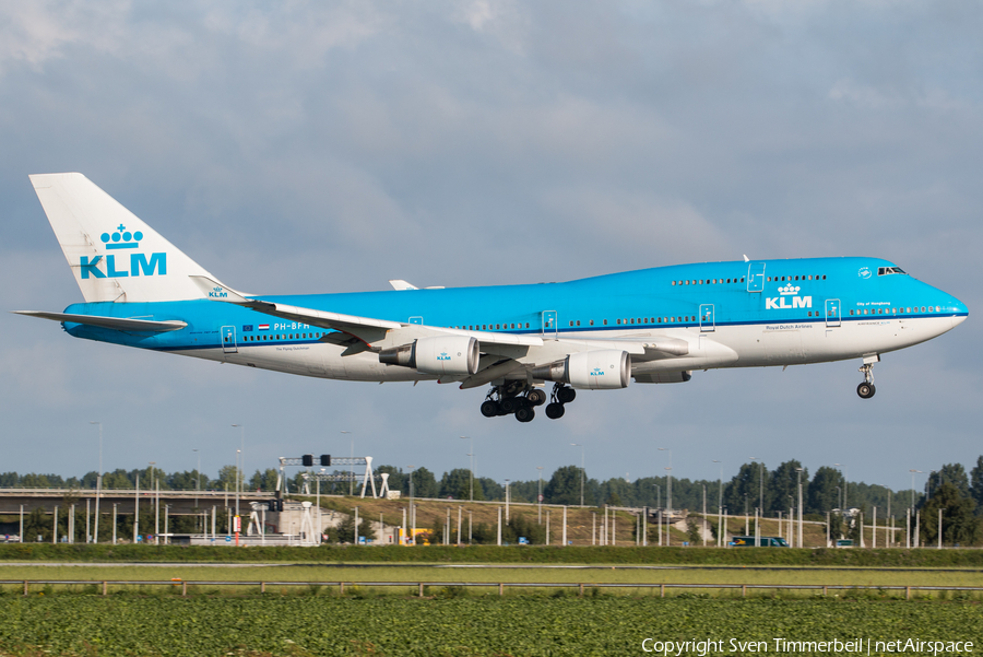 KLM - Royal Dutch Airlines Boeing 747-406(M) (PH-BFH) | Photo 184393