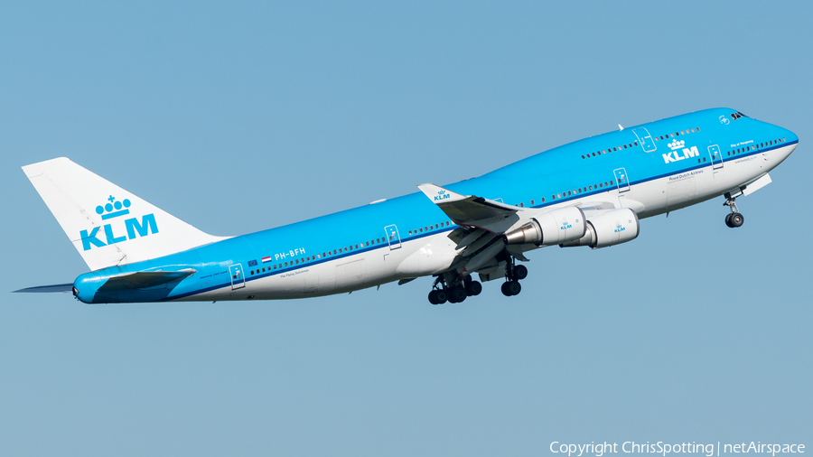 KLM - Royal Dutch Airlines Boeing 747-406(M) (PH-BFH) | Photo 256084