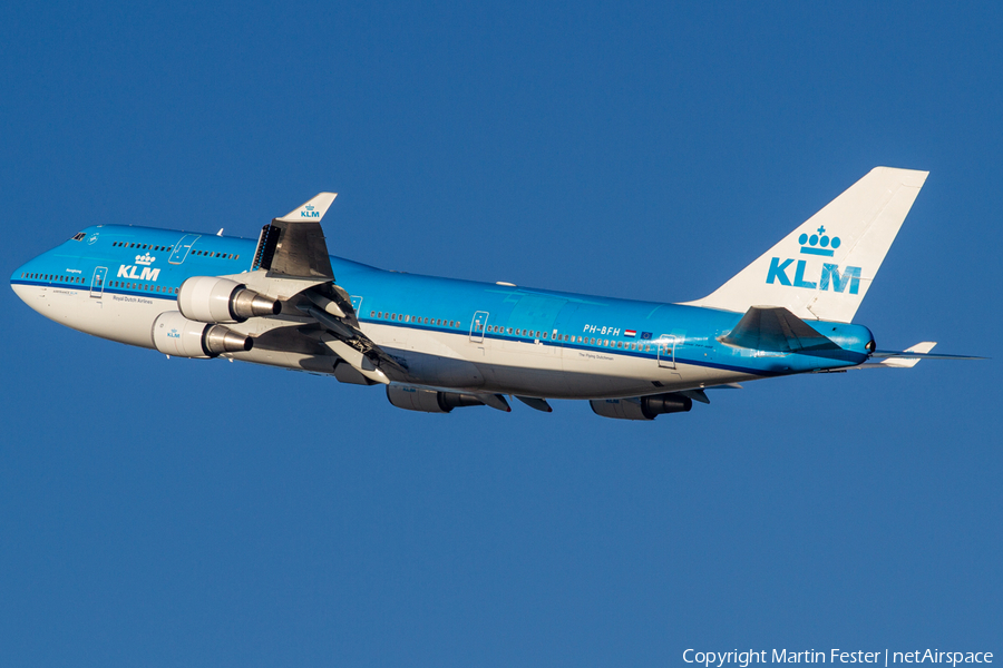 KLM - Royal Dutch Airlines Boeing 747-406(M) (PH-BFH) | Photo 366210
