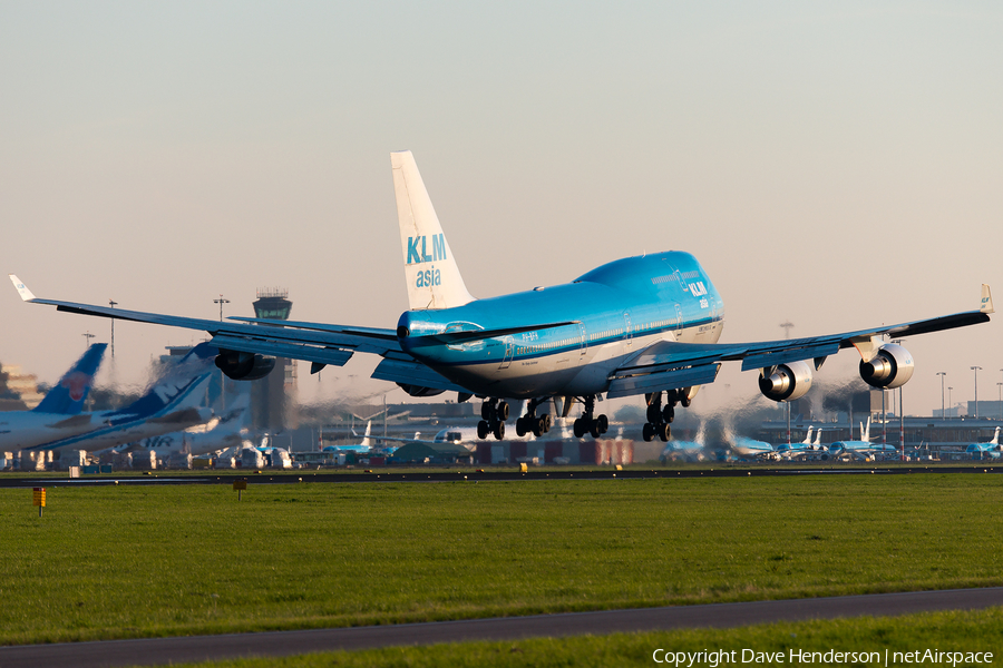 KLM - Royal Dutch Airlines Boeing 747-406(M) (PH-BFH) | Photo 43317