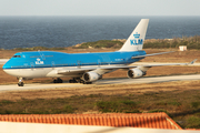 KLM - Royal Dutch Airlines Boeing 747-406(M) (PH-BFH) at  Willemstad - Hato, Netherland Antilles