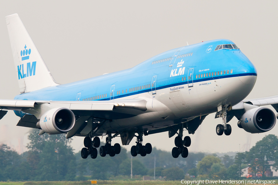 KLM - Royal Dutch Airlines Boeing 747-406(M) (PH-BFI) | Photo 10900