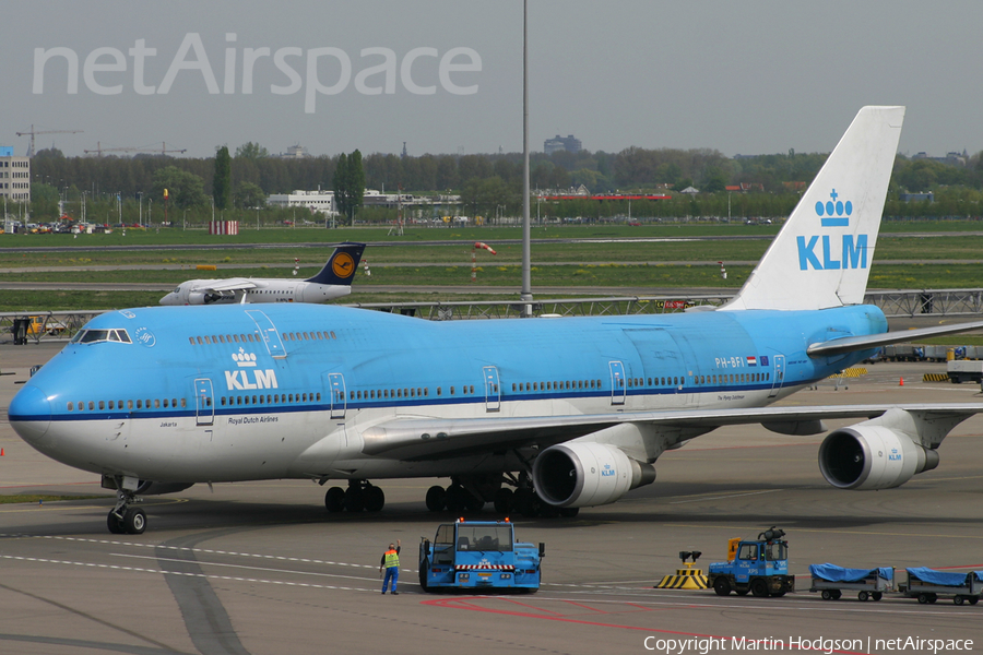 KLM - Royal Dutch Airlines Boeing 747-406(M) (PH-BFI) | Photo 8854