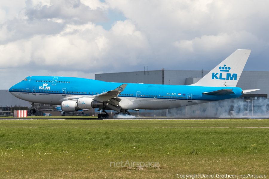KLM - Royal Dutch Airlines Boeing 747-406(M) (PH-BFI) | Photo 116127