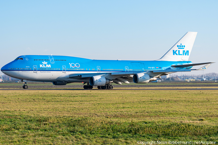 KLM - Royal Dutch Airlines Boeing 747-406(M) (PH-BFI) | Photo 379040
