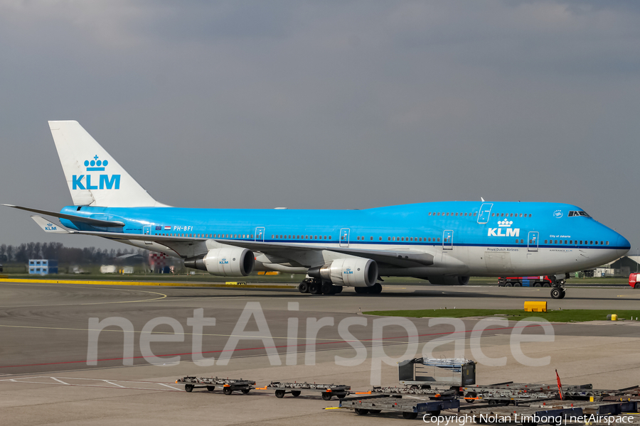 KLM - Royal Dutch Airlines Boeing 747-406(M) (PH-BFI) | Photo 383819