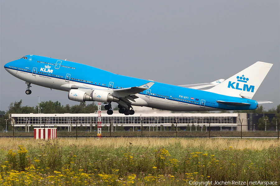 KLM - Royal Dutch Airlines Boeing 747-406(M) (PH-BFI) | Photo 53702