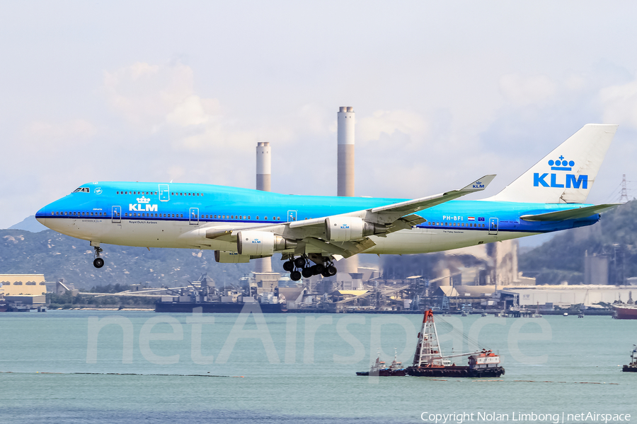 KLM - Royal Dutch Airlines Boeing 747-406(M) (PH-BFI) | Photo 426922