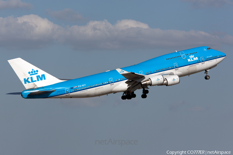 KLM - Royal Dutch Airlines Boeing 747-406(M) (PH-BFI) | Photo 22573