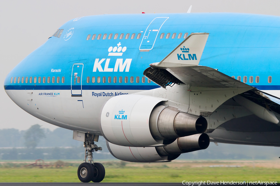 KLM - Royal Dutch Airlines Boeing 747-406(M) (PH-BFK) | Photo 11100