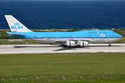 KLM - Royal Dutch Airlines Boeing 747-406 (PH-BFL) at  Willemstad - Hato, Netherland Antilles