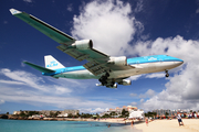 KLM - Royal Dutch Airlines Boeing 747-406 (PH-BFL) at  Philipsburg - Princess Juliana International, Netherland Antilles