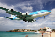 KLM - Royal Dutch Airlines Boeing 747-406 (PH-BFL) at  Philipsburg - Princess Juliana International, Netherland Antilles