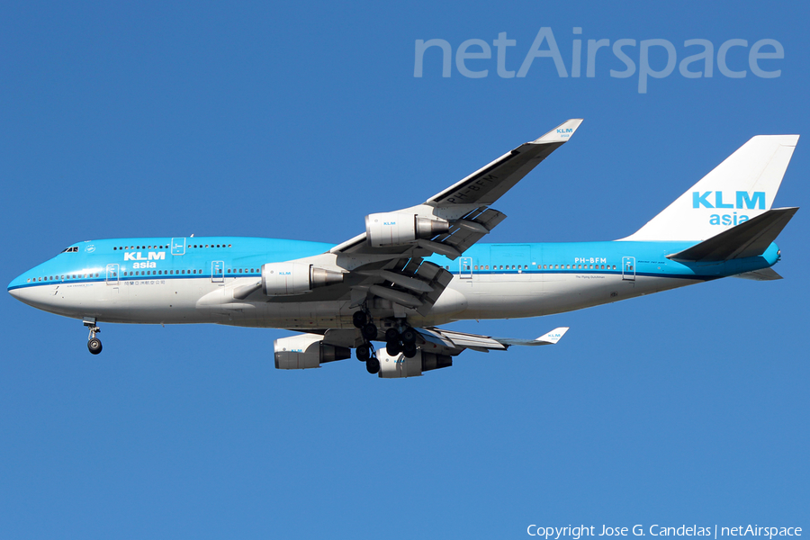 KLM - Royal Dutch Airlines Boeing 747-406(M) (PH-BFM) | Photo 115443