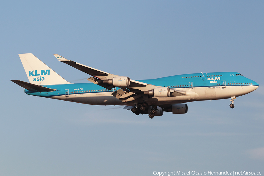 KLM - Royal Dutch Airlines Boeing 747-406(M) (PH-BFM) | Photo 169313