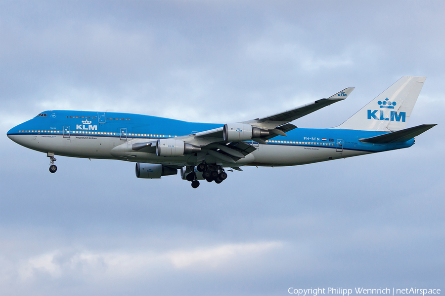 KLM - Royal Dutch Airlines Boeing 747-406 (PH-BFN) | Photo 117822