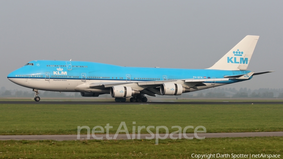 KLM - Royal Dutch Airlines Boeing 747-406 (PH-BFN) | Photo 216514