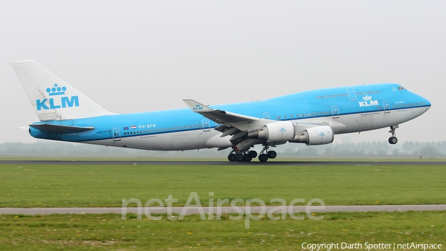 KLM - Royal Dutch Airlines Boeing 747-406 (PH-BFN) | Photo 216517