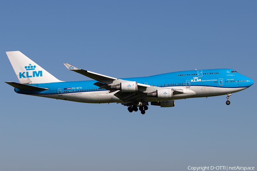 KLM - Royal Dutch Airlines Boeing 747-406 (PH-BFN) | Photo 243057