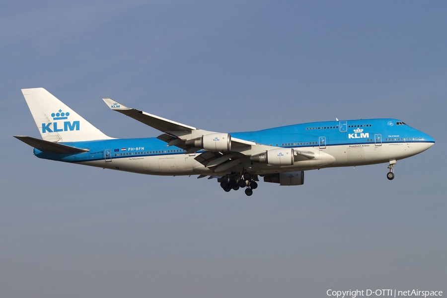 KLM - Royal Dutch Airlines Boeing 747-406 (PH-BFN) | Photo 404359