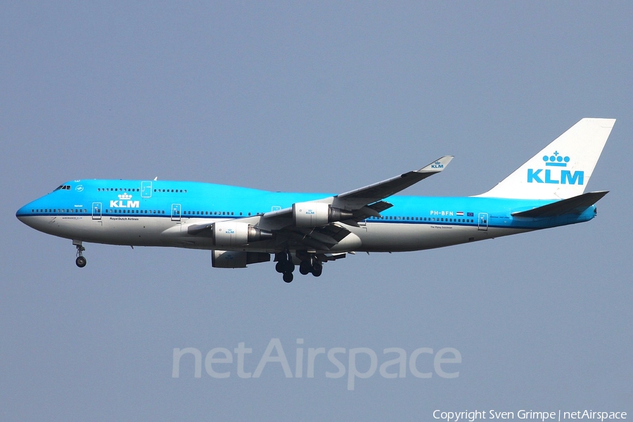 KLM - Royal Dutch Airlines Boeing 747-406 (PH-BFN) | Photo 15663