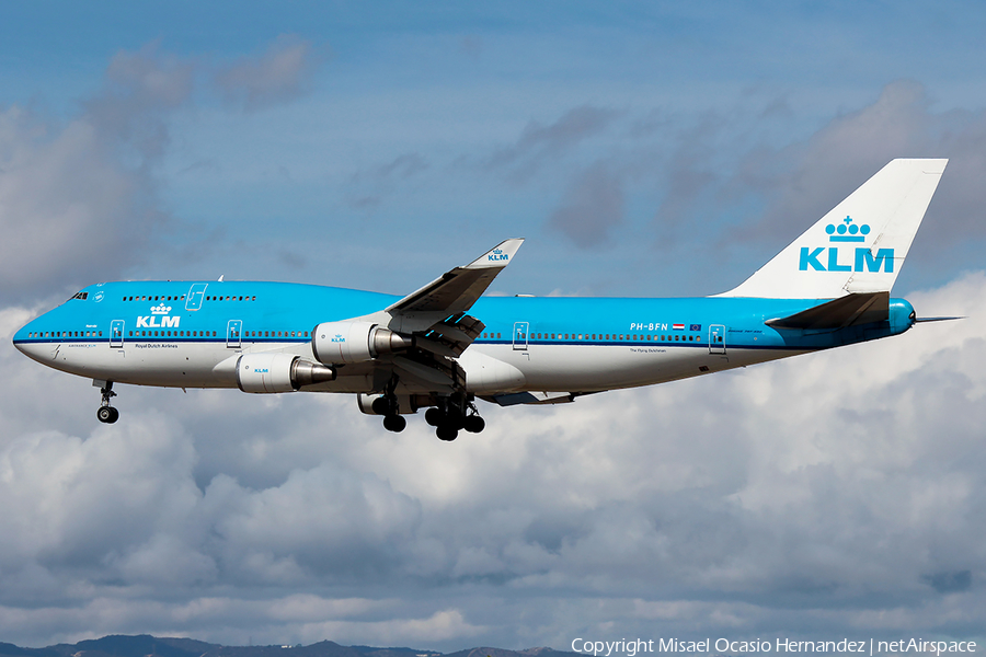 KLM - Royal Dutch Airlines Boeing 747-406 (PH-BFN) | Photo 169357