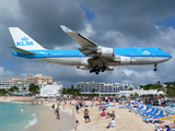 KLM - Royal Dutch Airlines Boeing 747-406 (PH-BFN) at  Philipsburg - Princess Juliana International, Netherland Antilles