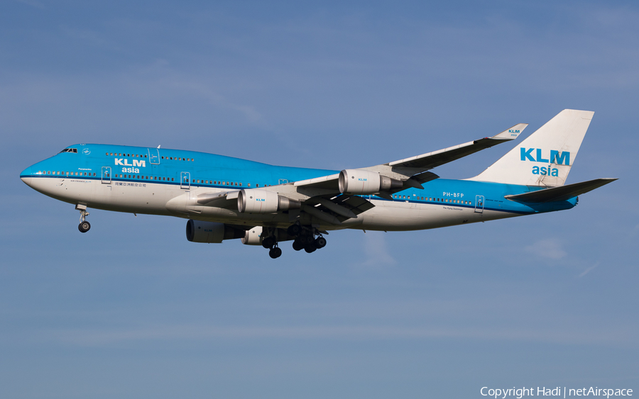KLM - Royal Dutch Airlines Boeing 747-406(M) (PH-BFP) | Photo 125359