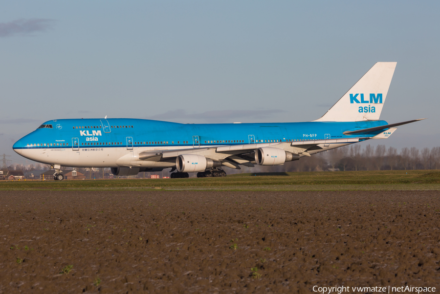 KLM - Royal Dutch Airlines Boeing 747-406(M) (PH-BFP) | Photo 420928