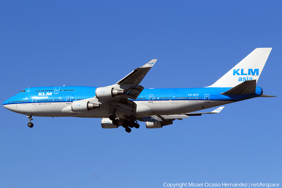 KLM - Royal Dutch Airlines Boeing 747-406(M) (PH-BFP) | Photo 68992