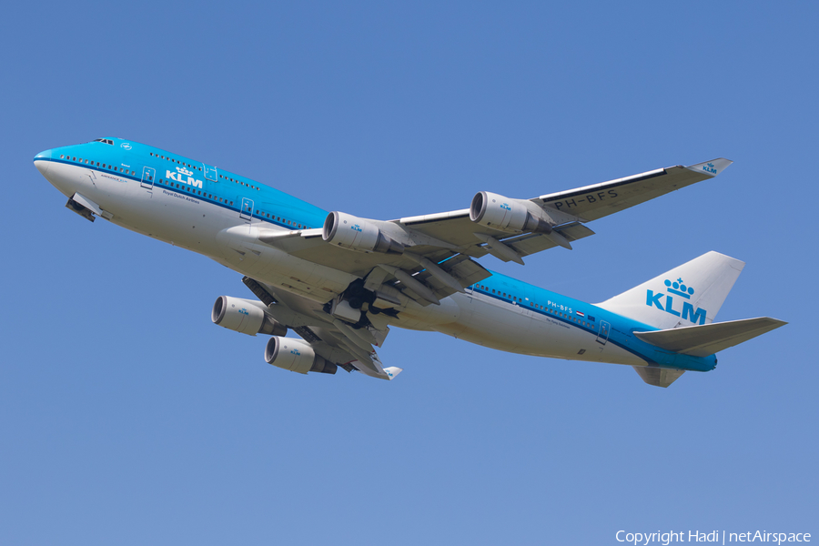 KLM - Royal Dutch Airlines Boeing 747-406(M) (PH-BFS) | Photo 155381