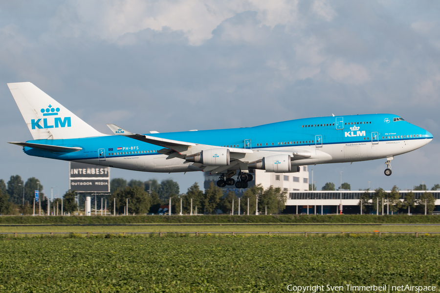 KLM - Royal Dutch Airlines Boeing 747-406(M) (PH-BFS) | Photo 184389