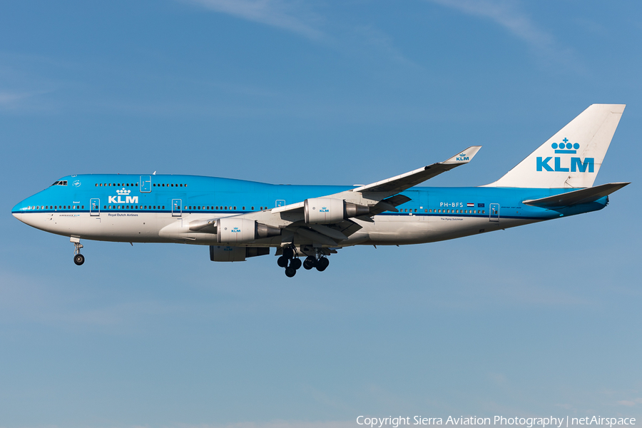 KLM - Royal Dutch Airlines Boeing 747-406(M) (PH-BFS) | Photo 322268
